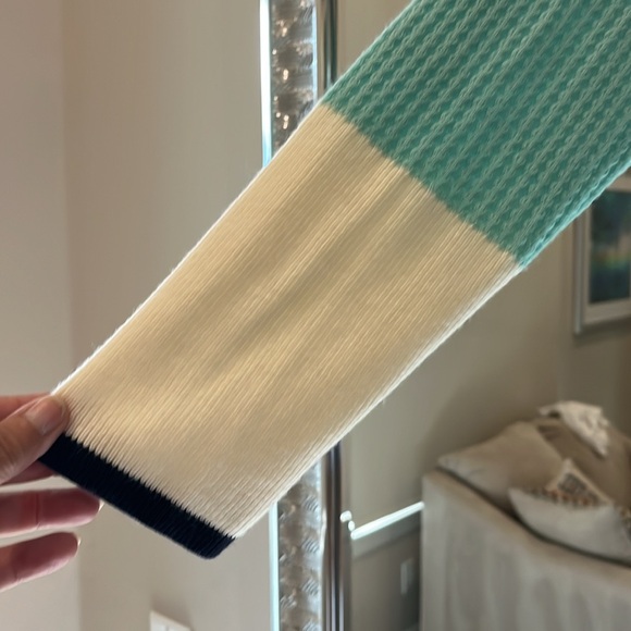 Talbots stretchy waffle knit hoodie - Picture 4 of 7